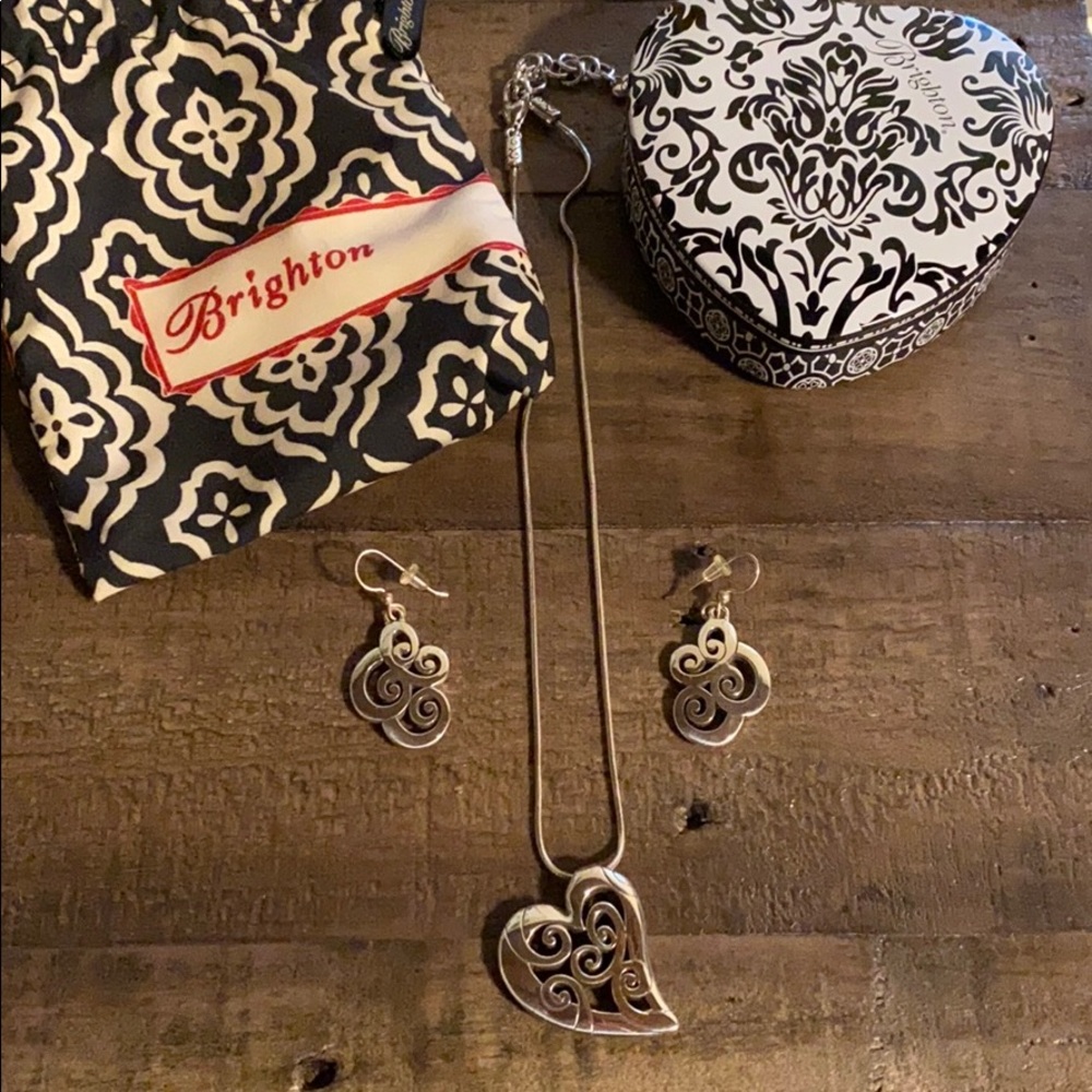Brighton necklace and earring set